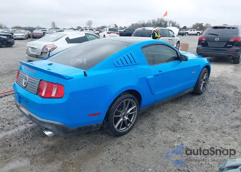 2012 Ford Mustang Gt Premium из США, поврежденный, VIN 1ZVBP8CF7C5241870